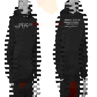 Top Poppy Funny Gift Father Grandpa 80S Fathers Day Classic Hoodie - Thegiftio UK