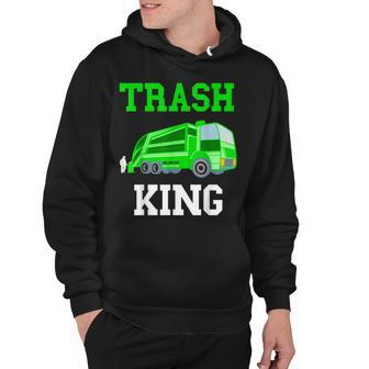 Trash King Garbage Truck Rubbish Recycling Trash Truck Hoodie - Thegiftio UK