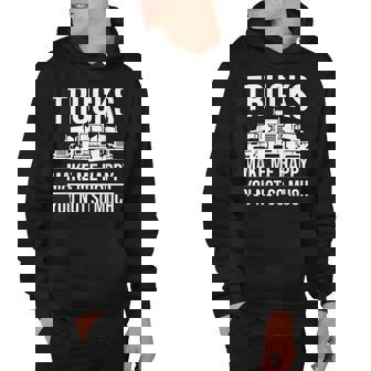 Truck Driver - Funny Big Trucking Trucker Hoodie - Seseable