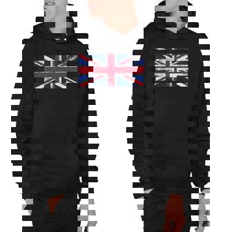 Uk United Kingdom British Flag England Uk Britain Vintage Hoodie | Mazezy