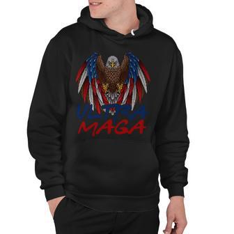 Ultra Maga Eagle Make America Great Aga Hoodie | Favorety