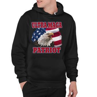 Ultra Maga Patriot American Eagle Us Flag Hoodie | Favorety CA