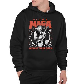 Ultra Maga Trump 2024 Tshirt Heavy Metal World Tour Hoodie | Favorety CA