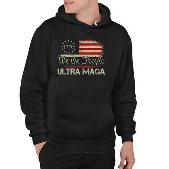 Ultra Maga We The People Proud Republican Usa Flag Hoodie | Mazezy