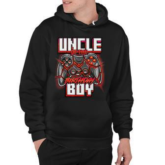 Uncle Of The Birthday Boy Matching Family Video Game Party Hoodie - Seseable
