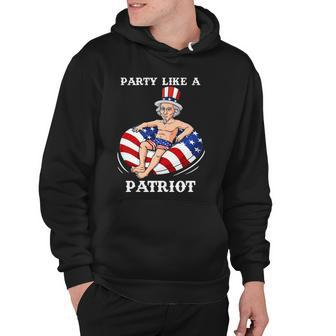 Uncle Sam 4Th Of July Usa Patriot Funny Hoodie | Mazezy