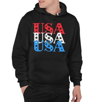 Usa United States Of America 4Th Of July Patriotic American Hoodie - Seseable