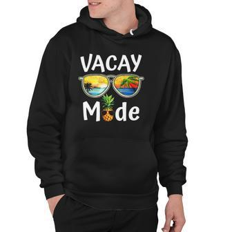 Vacay Mode Family Vacation Summer Sunglasses Beach Pineapple Hoodie | Mazezy