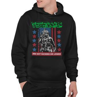 Veteran Veterans Day Are Not Suckers Or Losers 138 Navy Soldier Army Military Hoodie - Monsterry UK