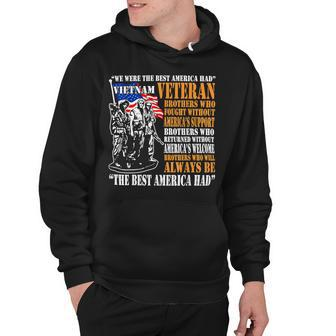 Veteran Veterans Day We Were The Best America Had Vietnam Veteran 155 Navy Soldier Army Military Hoodie - Monsterry UK