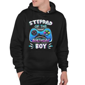 Video Game Birthday Party Stepdad Of The Bday Boy Matching Hoodie | Mazezy
