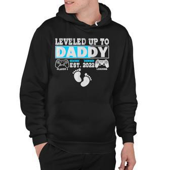 Video Game Level Up To Daddy Est 2022 New Dad Fathers Day Hoodie - Thegiftio UK