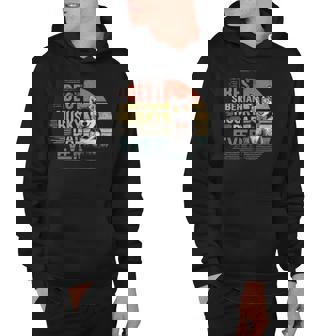 Vintage Fathers Day Retro Best Siberian Husky Dad Ever Hoodie | Mazezy