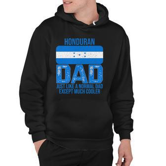 Vintage Honduran Dad Honduras Flag Design For Fathers Day Hoodie | Mazezy