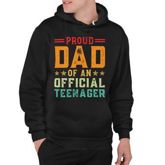 Vintage Thirteen Retro Proud Dad Of An 544 Shirt Hoodie | Favorety