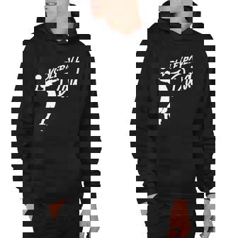 Volleyball Father Volleyball Dad Fathers Day Hoodie | Mazezy