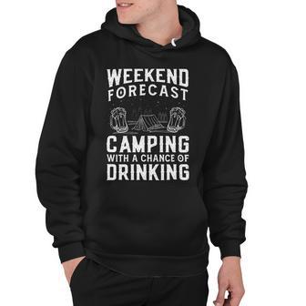 Weekend Forecast Camping With A Chance 22 Shirt Hoodie | Favorety CA