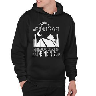 Weekend Forecast Camping With A Good 17 Shirt Hoodie | Favorety AU