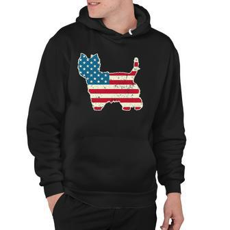 West Highland White Terrier Westie 4Th Of July American Flag Hoodie | Mazezy