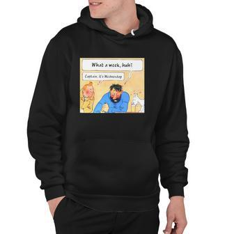 What A Week Captain Its Wednesday Hoodie | Mazezy