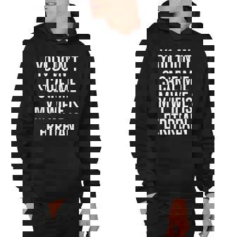 You Dont Scare Me My Wife Is Eritrean Couple Birthday Retro Hoodie | Mazezy