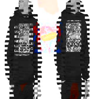 You Look Like 4Th Of July Makes Me Want A Hot Dog Real Bad V7 Hoodie - Seseable