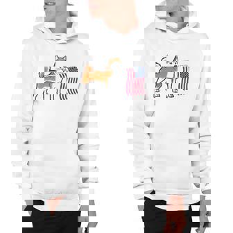 Akita Inu Holding American Flag Akita Inu Owner Akita Inu Hoodie - Thegiftio