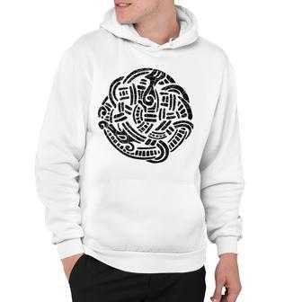 Ancient Viking Serpent Amulet For Nordic Lore Lovers Hoodie | Seseable CA