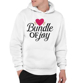 Baby Shower Text Design Bundle Of Joy Heart Hoodie | Favorety CA