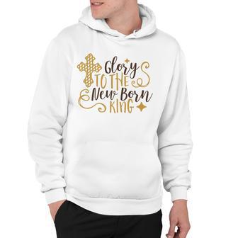 Baby Shower Text Design Glory To The New Born Hoodie | Favorety DE