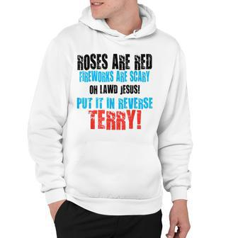 Back Up Terry Put It In Reverse Firework Funny 4Th Of July Hoodie - Seseable