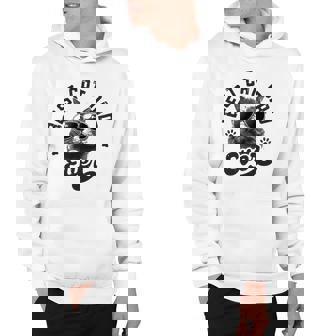 Best Cat Dad Ever Funny Daddy Fathers Day Retro Vintage Men Hoodie | Mazezy