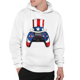 Boy Fourth Of July S American Flag Video Games Kids Hoodie | Mazezy