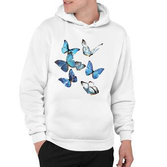 Butterfly Lover Lepidoptera Entomology Butterfly Hoodie | Mazezy