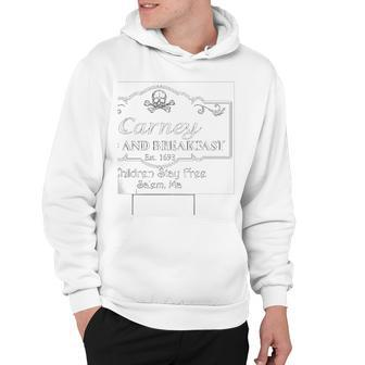 Carney Name Funny Halloween Gift Carney Bed And Breakfast Hoodie - Seseable