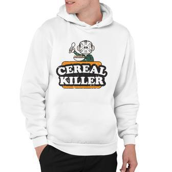 Cereal Killer Food Pun Humor Costume Funny Halloween Gifts Hoodie | Mazezy