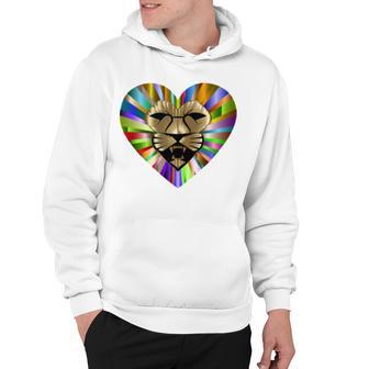 Colored Lion Heart Hoodie | Favorety DE