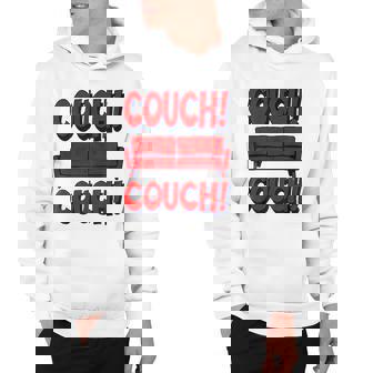 Couch Couch Red Couch Funny Hoodie | Mazezy