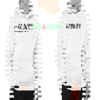 Cute Funny Grammy Watermelon Fruit Tropical Summer Vibes Hoodie | Mazezy