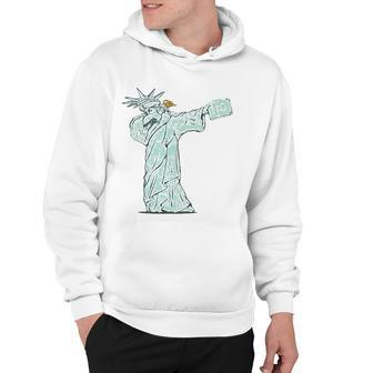 Dabbing Statue Of Liberty 4Th Of July Hoodie | Mazezy