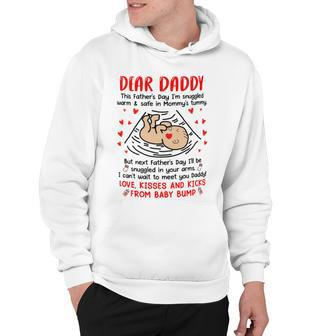 Dear Daddy I Cant Wait To Meet You Fathers Day Mug Hoodie - Monsterry AU