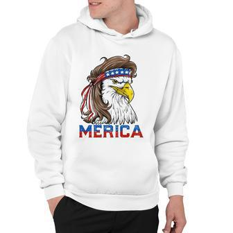 Eagle Mullet 4Th Of July American Flag Merica Usa Essential Hoodie | Mazezy