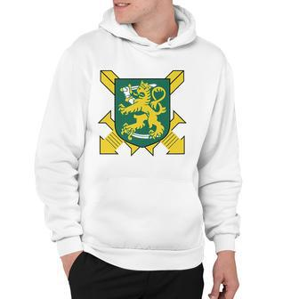 Finnish Army Emblem Finnish Defence Forces Hoodie | Mazezy