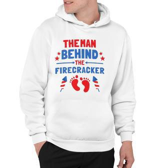 Funny 4Th Of July The Man Behind The Firecracker Daddy Hoodie - Thegiftio UK