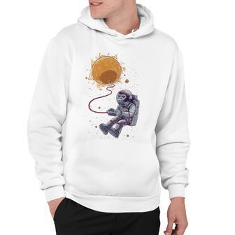 Funny Astronaut Monkey Blowing Sun V2 Hoodie | Favorety CA