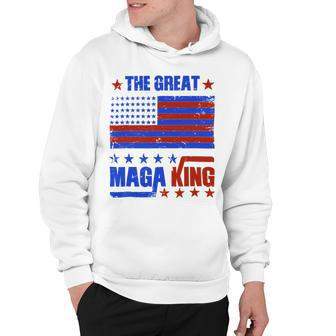 Funny The Return Of The Ultra Maga King Flag Gift Hoodie - Monsterry UK