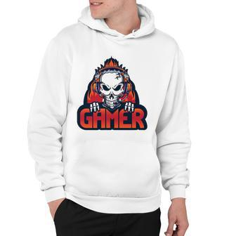 Gaming Headset Design With Skull Hoodie | Mazezy