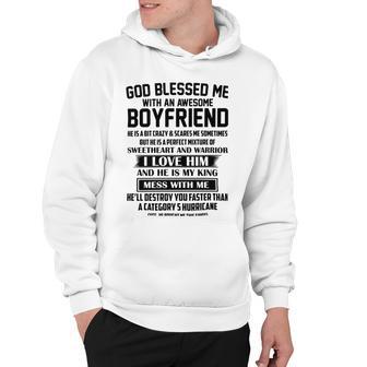 God Blessed Me With An Awesome Boyfriend Hoodie | Favorety AU