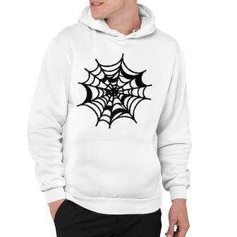 Halloween Spider Web Pattern Hoodie | Favorety UK