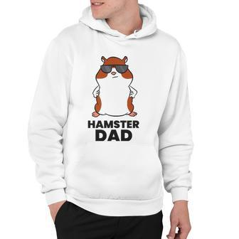 Hamster Dad Funny Hamster Papa Hoodie | Mazezy